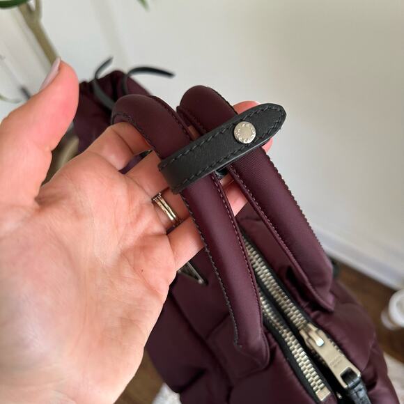 NEW Prada Tessuto Padded Hand Bag & Crossbody Red - Picture 8 of 15